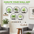 Wall Planters for Indoor Plants, Plant Frames Wall Decor Living Room Plant - Image 2