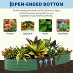 Garvee Galvanized Raised Garden Bed Outdoor, Rust-Resistant Raised Garden Beds - Image 6