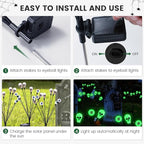 Solar Lights Outdoor, Halloween Decorations Outdoor, Scary Eyeball Lights - Image 7