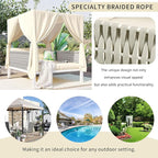 Outdoor Patio Sunbed Lounger - Image 5