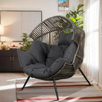 Vongrasig Outdoor Wicker Egg Chair PE Rattan Chair by Vongrasig