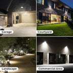 CINOTON 65W LED Flood Lights Outdoor, IP65 Waterproof Exterior Security Wall - Image 5
