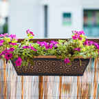 Adnee 4 Pcs 24 Inch Fabric Plant Window Box Liners-Rectangular Non-Woven - Image 5