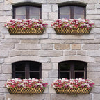 4 Pack 30 Inch Window Boxes Planters Railing Planter Box - Image 6