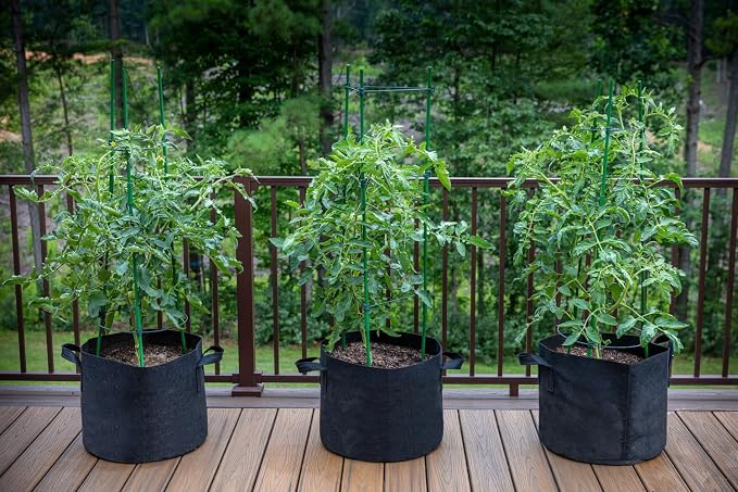 Gardzen 10-Pack 2 Gallon Grow Bags, Aeration Fabric Pots - Image 8