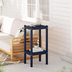WestinTrends Malibu 36" Outdoor Adirondack HDPE 2-Tier Patio Side Table - Image 2