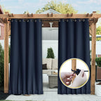 NICETOWN 2 Panels Weighted Blackout Curtains - Image 2