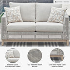 Signature Design by Ashley Seton Creek Cottage Nuvella Weather Resistant Fabric - Image 4