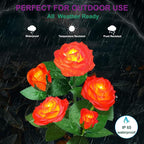 Solar Flower Lights Outdoor - Image 4