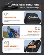 KingCamp Hammock Camping Chair, Swinging Portable Folding Camp Chairs - Image 7
