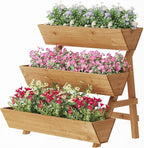 Raised Garden Bed, 3 Tier Vertical Garden Planter by VIEWCARE