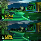 T-SUN Green Solar Spotlights, Auto-ON/Off 180°Angle Adjustable Solar Lights - Image 5