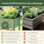 Elevated Raised Garden Bed-V Series, 700 Lbs Weight Capacity, Outdoor Planter - Image 4