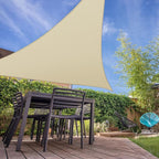 E&K Sunrise 19' x 19' x 19' Sun Shade Sail Triangle Canopy Shade Cover UV Block - Image 7