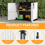 LHBcraft Outdoor Storage Cabinet 36 Cu Ft - Image 2