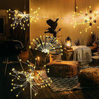 JJGoo Solar Firework Lights, 2 Pack 180 LEDs 2 Lighting Modes Solar Lights - Image 8