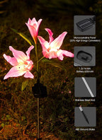 Brightown Solar Lights Outdoor, 4 Pack Solar Garden Lights - Image 4