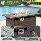 Aoxun 8 Piece Patio Furniture Set - Image 5