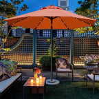 Sunnyglade 9' Solar LED Lighted Patio Umbrella - Image 6