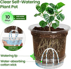 MIXC 12 Packs 6.5 Inch Self Watering Pots - Image 2