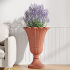 23" Tall Planters for Outdoor Plants Set of 2, Planter - Image 7