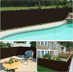 UPGRADE Privacy Screen 4' x 50' Fence Commercial Shade Cover - Image 8