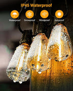 Outdoor String Lights Waterproof, 100FT Patio Lights Outdoor - Image 3