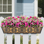 2 Pack 30 Inch Window Boxes Planters Railing Planter Box - Image 7
