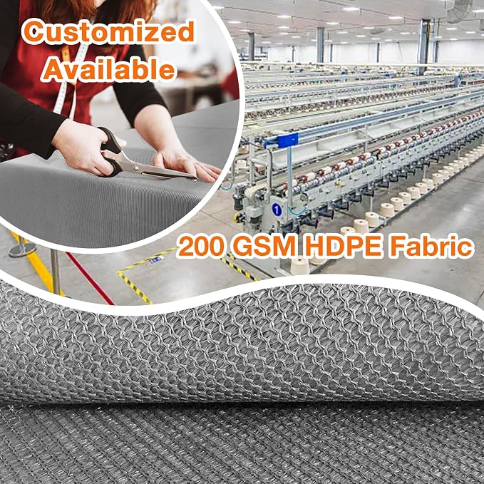 Artpuch Outdoor Pergola Shade Cover 11x11 FT Sun Shade Cloth - Image 2