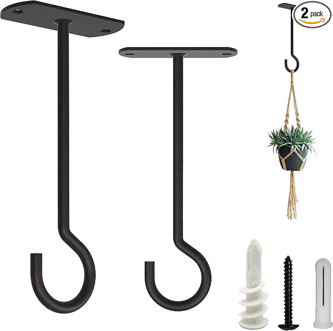 NACETURE Ceiling Hooks Heavy Duty 2 Pack by NACETURE