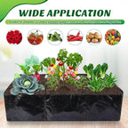Woanger 8 Pcs 35 Gallon Fabric Raised Garden Bed Garden Bags to Grow Vegetables - Image 4