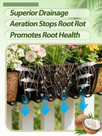 36in Arched Coco Liners for Window Planter Box - Image 2