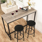 HOOBRO Bar Stools, Kitchen Round Height Stools - Image 5