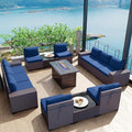 Kullavik 13 Pieces Outdoor Patio Furniture Set by KULLAVIK
