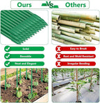 Lezmarket 60 Pack Garden Tomato Stakes, Plant Support Stakes, DIY 4ft 5ft 6ft - Image 4