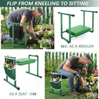 FLINTER Garden Kneelers Seat, Stable and Save Tip-Resistant Design 10.2" Wider - Image 5