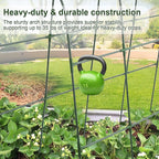 iGreely Cucumber Trellis for Raised Bed, U-Shape Garden Arch Metal Support for - Image 6