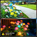 WdtPro Solar Lights Outdoor, 8 Pack Solar Garden Light - Image 2