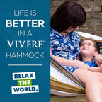 Vivere Double Cotton Hammock - Image 8