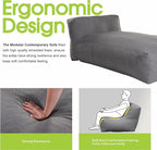 Outdoor Bean Bed Chair Sun Lounger, Outdoor Couch Sofa - Image 4
