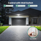 70W 7000LM LED Flood Lights Outdoor, Switch Controlled Security Lights - Image 6