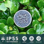 SOLPEX 16 Pack Solar Outdoor Lights Pathway, Stainless Steel Solar Lights - Image 5