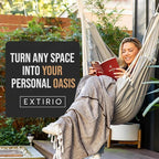 Hanging Hammock Chair Swing – Hanging Chair Outdoor & Indoor - Image 9