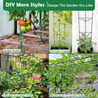 Cludoo 162PCS Garden Stakes Set - Image 4