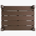 WestinTrends Malibu 36" Outdoor Adirondack HDPE 2-Tier Patio Side Table - Image 9