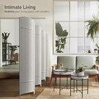Sorbus 8 Panel Room Divider 6 ft. Tall - Image 2