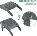Yaheetech Adirondack Ottoman Footrest - Image 5