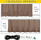 NICETOWN 2 Panels Outdoor Curtains - Image 8