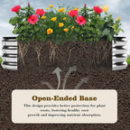 Galvanized Metal Planter Raised Garden Bed Kit - Image 5