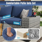 Aoxun 7 Pieces Patio Furniture Set - Image 4